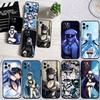 CJ10 Anime Esdeath Soft Shell Phone Case for Redmi Note 10 11 12 Pro Max 10S 10C 10T 11A 11S 12S 12C