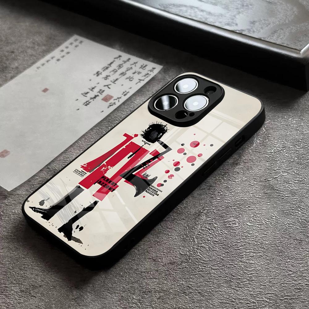

Чехол для телефона с рисунками Рышарда Каи для IPhone 17 Pro Max 15 14 Pro 12 11 13 Mini X XR XS 16 Plus SE Стеклянная крышка iPhone12 ProMax