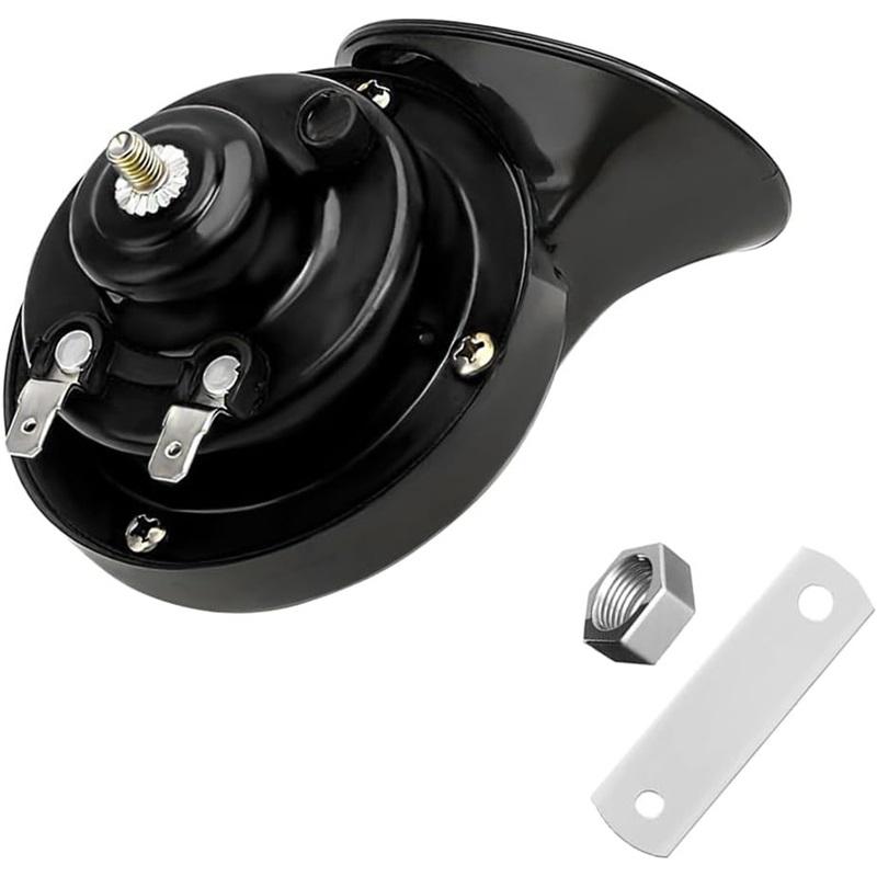 12V High Low Tone Snail Horn, Waterproof Car Electric Train Horn