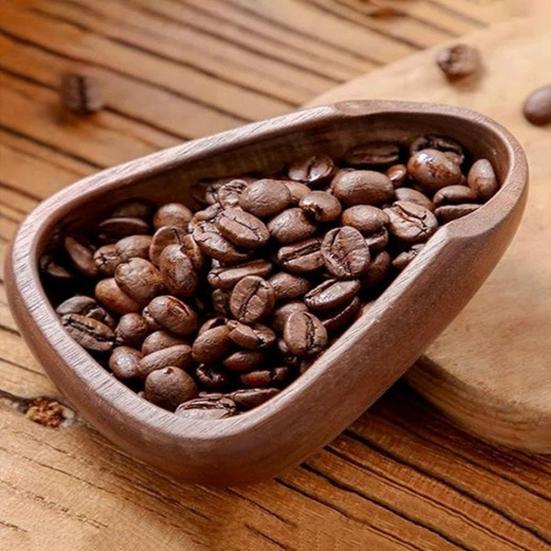 Dřevěné dávkovací podnosy na kávu Nádoba na espresso zrna Kapacita 40g Váha na zrna a chladicí podnos na mletou kávu espresso