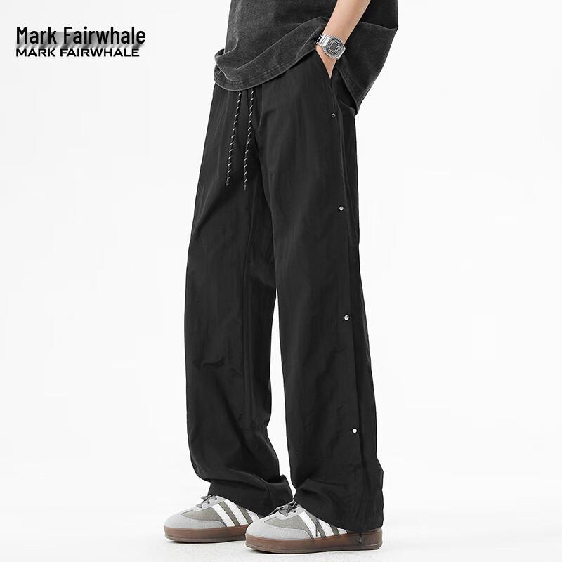

Mark Fairwhale Men s High Street Quick-Dry Wide-Leg Casual Pants 4XL