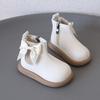 2025 Autumn/Winter Girls' Korean Style Ankle Boots - Fashionable, Soft Sole, Outdoor Martin Boots for Children