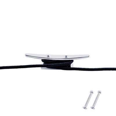 4 Inch Foldable Handle Hollow Base Cleat For Yacht 316 Stainless Steel Yacht Accessories