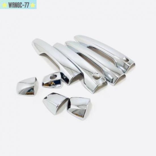 For Mitsubishi Outlander  -23 Chrome Exterior Door Handle Cover Trim 8X