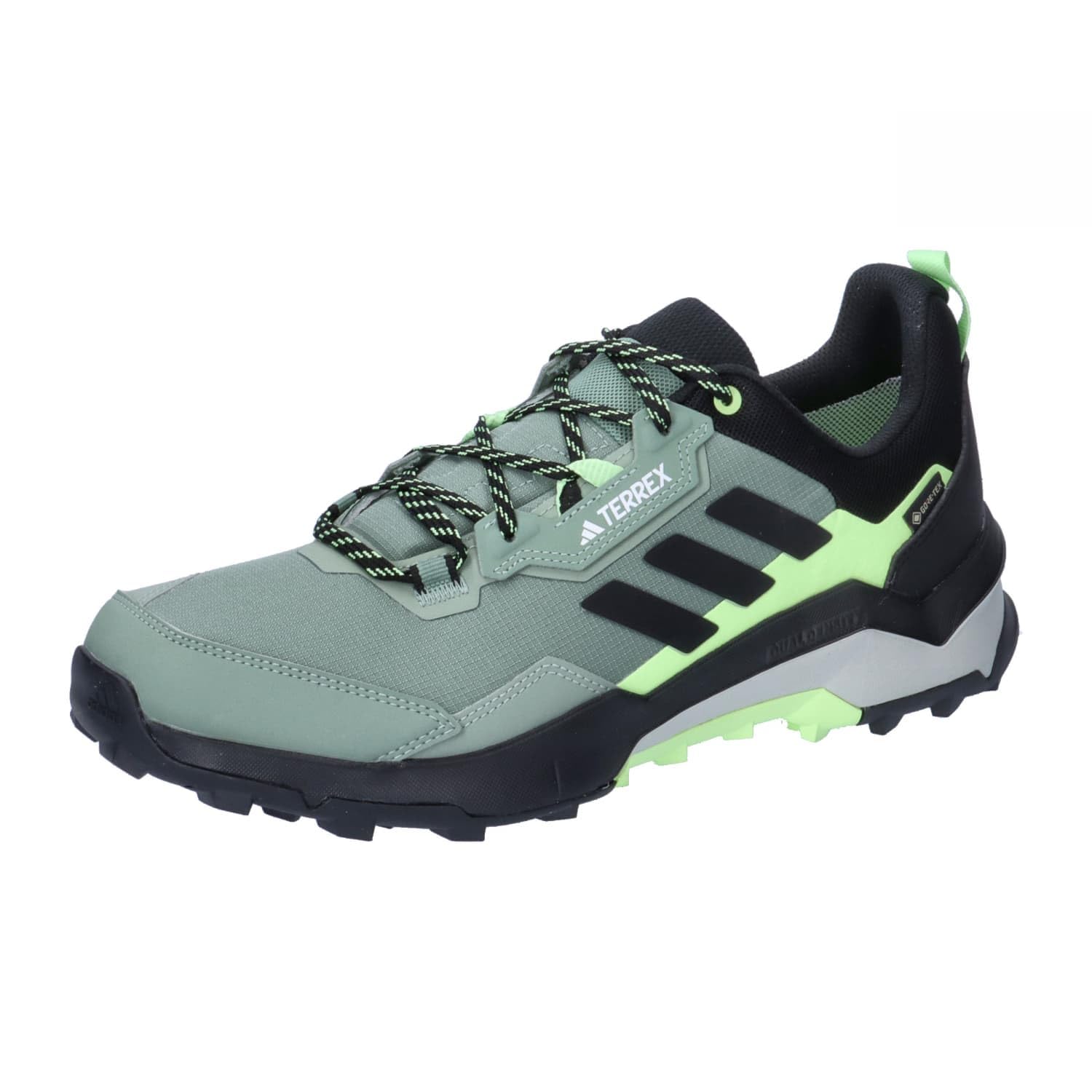 Adidas Мужские треккинговые ботинки Terrex AX4 GORE-TEX, LTG54, Зеленые, 25.5 см