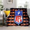 Coperta 3D NFL Segno Football Americano Rugby, Morbida Coperta Plaid per Casa Camera da Letto Letto Divano Picnic Viaggio Ufficio Coperta per Bambini