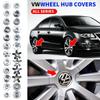4 ks/šarže 140mm 141mm 142mm 147mm 148mm 151mm 153mm 154mm 162mm Krytka středu kola auta Znak Logo Emblem pro Volkswagen VW