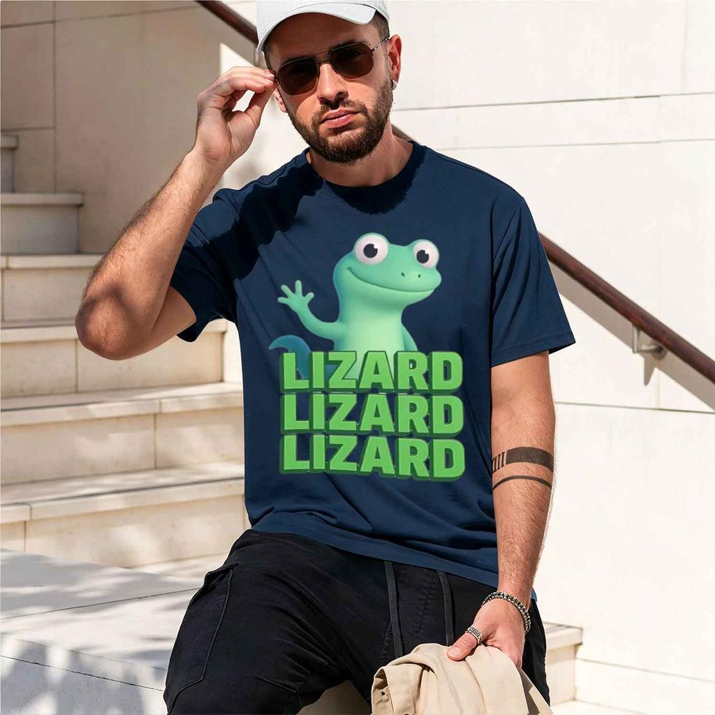 Lizard Lizard Tshirt For Unisex Unisex Funny Weirore Y2k Clothes Casual Loose Short Sve T Shirt Round Ne S 2026 New Model Shortsle