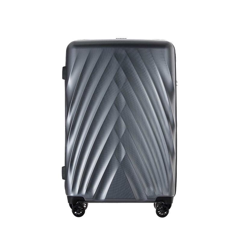 Crown Diamond Weave Hardside Suitcase