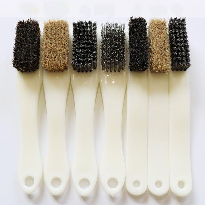 Nano Antique Brush Set: 4 & 6 Row Boar Bristle with Nylon Steel Wire for Patina Finish