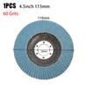 1Pcs 40/60/80/120 Grits Grinding Wheel 115mm 4.5inch Sanding Discs Durable Polishing Wheel