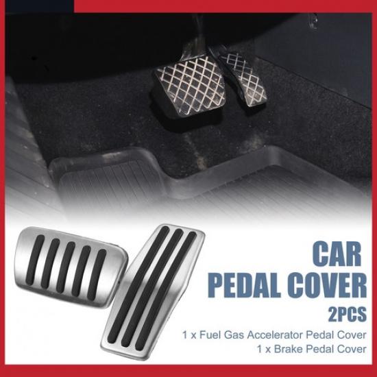 Pack of 2 For Buick LaCrosse 10-16 Brake Pedal Pad Gas Accelerator Pedal Cover