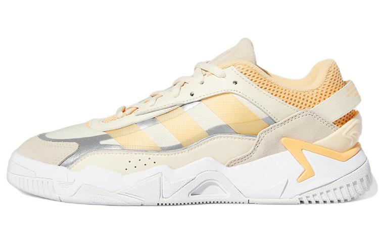 Adidas Originals Niteball 2.0  White Orange  Women s GW0884 35.5