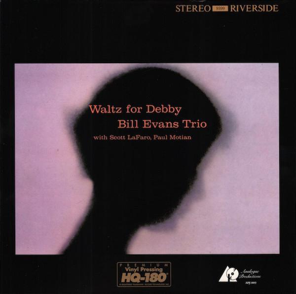 Виниловая пластинка BILL EVANS  Waltz For Debby  Hq180g APJ009 ANALOGUE PRODUC 1992 США Джаз Б/у