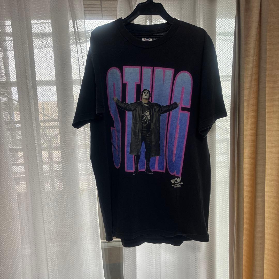 WCW STING T-shirt Black S