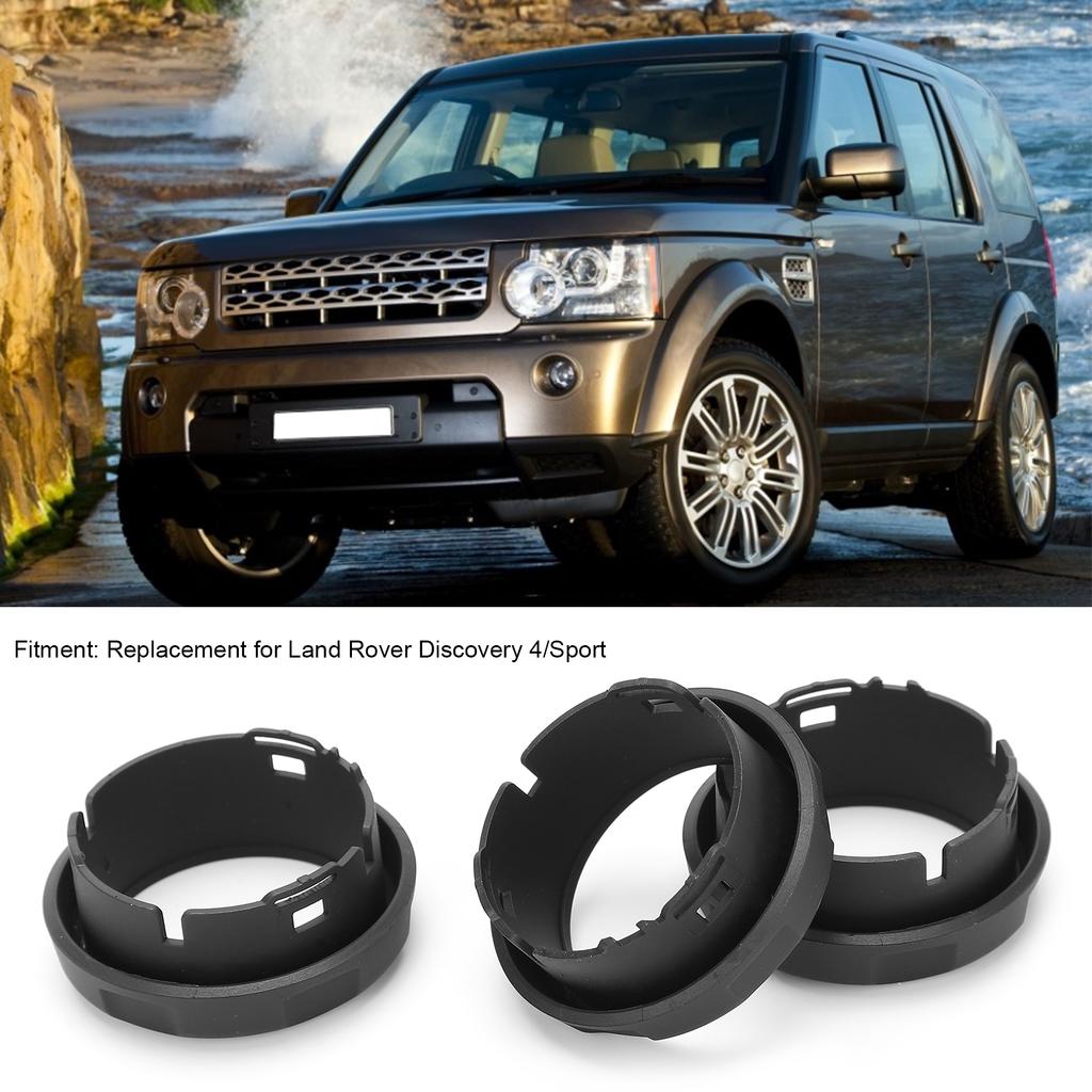 3pcs Air Conditioning Switch Knob Covers Rings Replacement for Land Rover Discovery 4/Sport