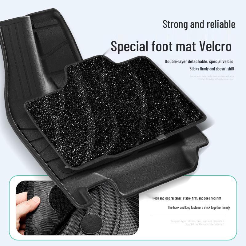 25 Chery Fengyun T11 Car Mats: TPE Floor, Trunk, and Seat Back Mats, Dirt-Resistant