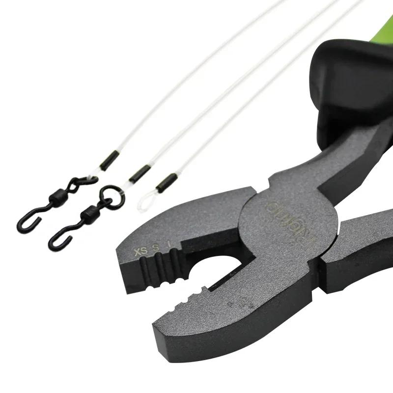 1Set Carp Fishing Tool Crimping Pliers For Neat Chod Rigs And Booms Fit Fluorocarbon Stiff Link Crimps 0.5/0.6/0.7mm Accessories