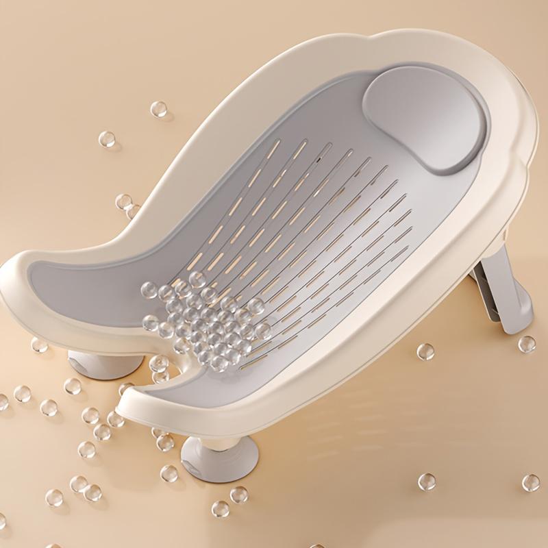 Baby Wash Basin Butt Washing Stand - Bathtub Support Frame Bathing Rack for Newborn