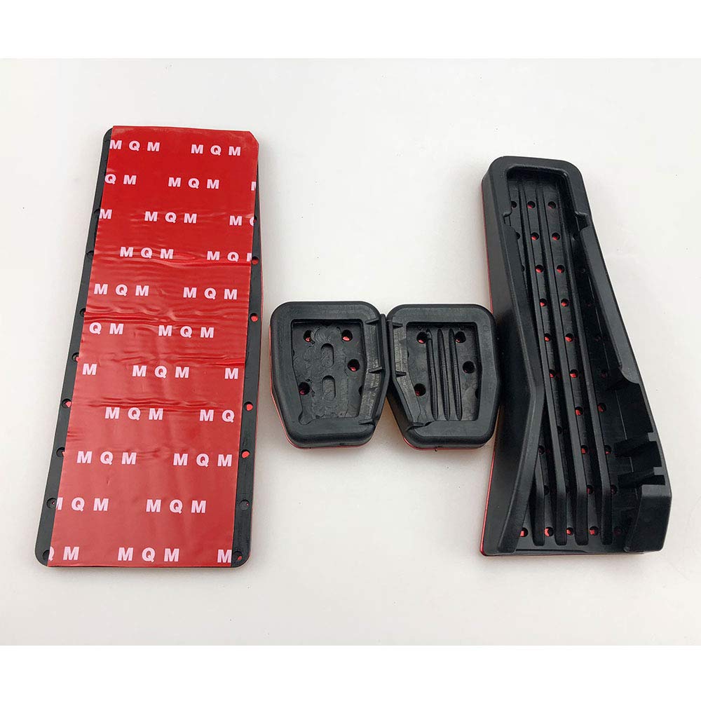 MT Mazda first generation DM series 2019 Aluminum pedal cover Brake Clutch Footrest Accelerator pedal set No drilling required CX30 logo included
