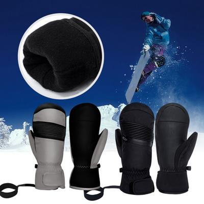 Waterproof Ski Gloves for Men Women Winter Touchscreen Ski Mittens with Adjustable Wrist Strap for Cold Weather Skiing Hiking Biking