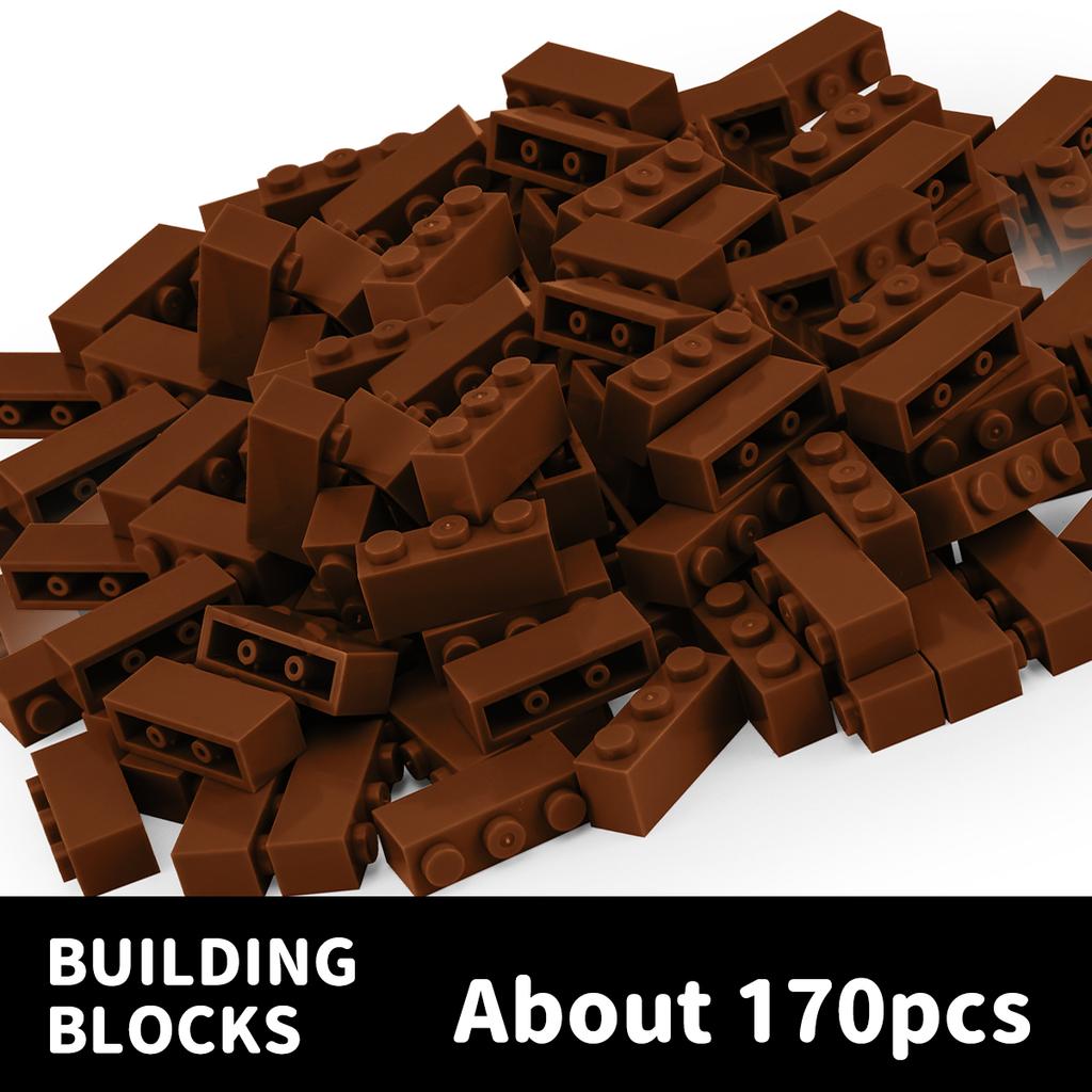 200g1x3 High Brick Multi Colour Timeless Basic Parts Building Imaginative Playthings Building Blocks Playthings Add-ons Fitting