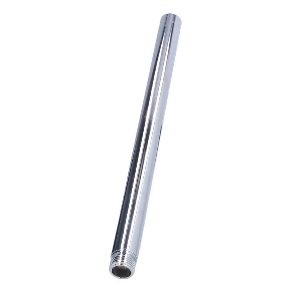 30cm/12in Shower Arm G1/2in Stainless Steel Shower Arm with Polished Chrome Finish Easy To Install