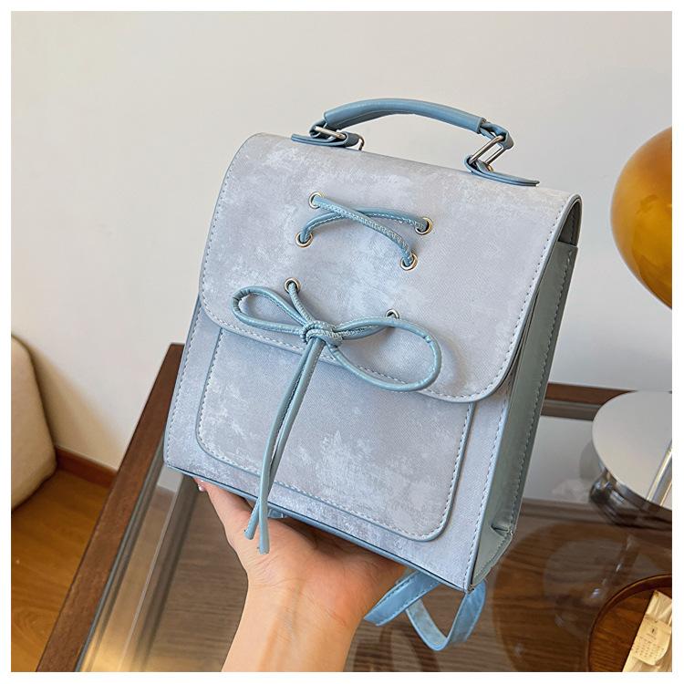 

Премиум розовый маленький рюкзак сумка женская летняя 2024 новая корейская версия рюкзак для поездок на работу школьный рюкзак синий