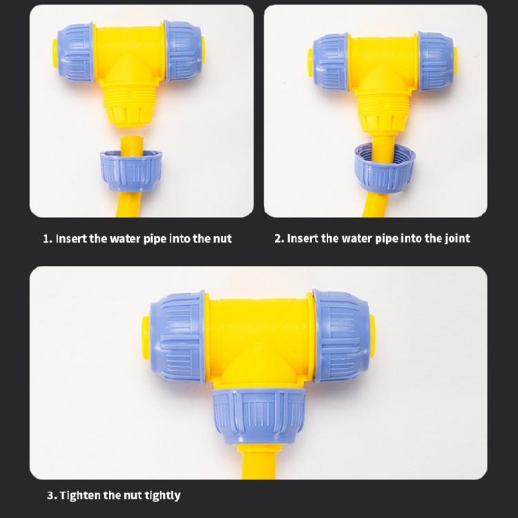 Corrosion Resistant Water Pipe Connector Pipe Fittings Faucet Hose Connector Easy Install Quick Connects Plumbing