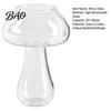 Fruit Tea Cup Mushroom Cocktail Glass Cup, Creative Clear Wine Glasses, Borosilicate Cute Coffee Cups, Novelty Drinkware Bar KTV Tool Sparkling Drink