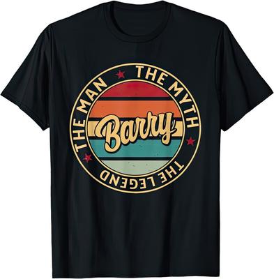 Barry The Man The Myth The Legend Gift T Shirt