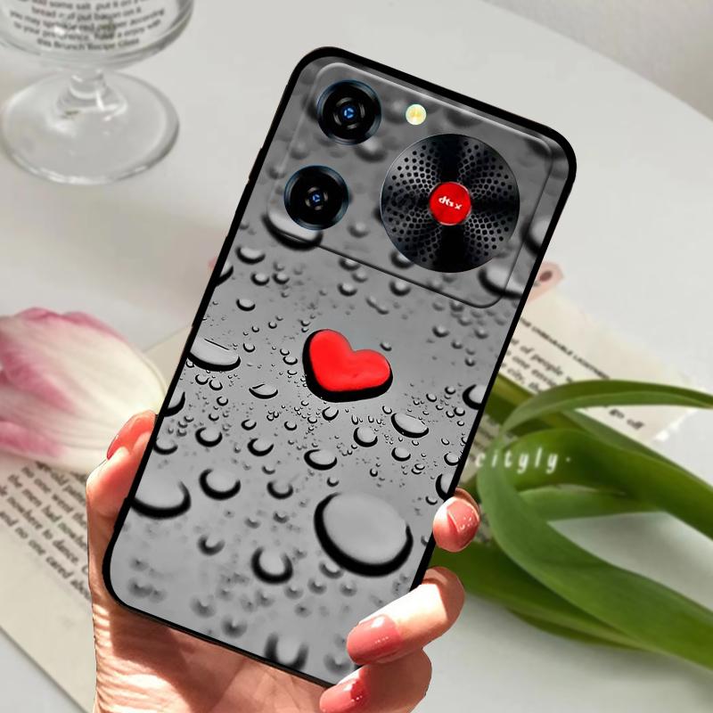 Per custodia telefono ZTE nubia Music 2 4G Music2 Cover Posteriore in Morbido Silicone Per Nubia Music Lusso Moda Protettiva Coque Fundas