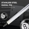 OKHEALING Carbon Fiber Pool Cue Black Technology Billiard Cue Sticks 11.8mm Tip Radial Pin Joint 147cm/58inch Length 19~20oz Weight, Poker