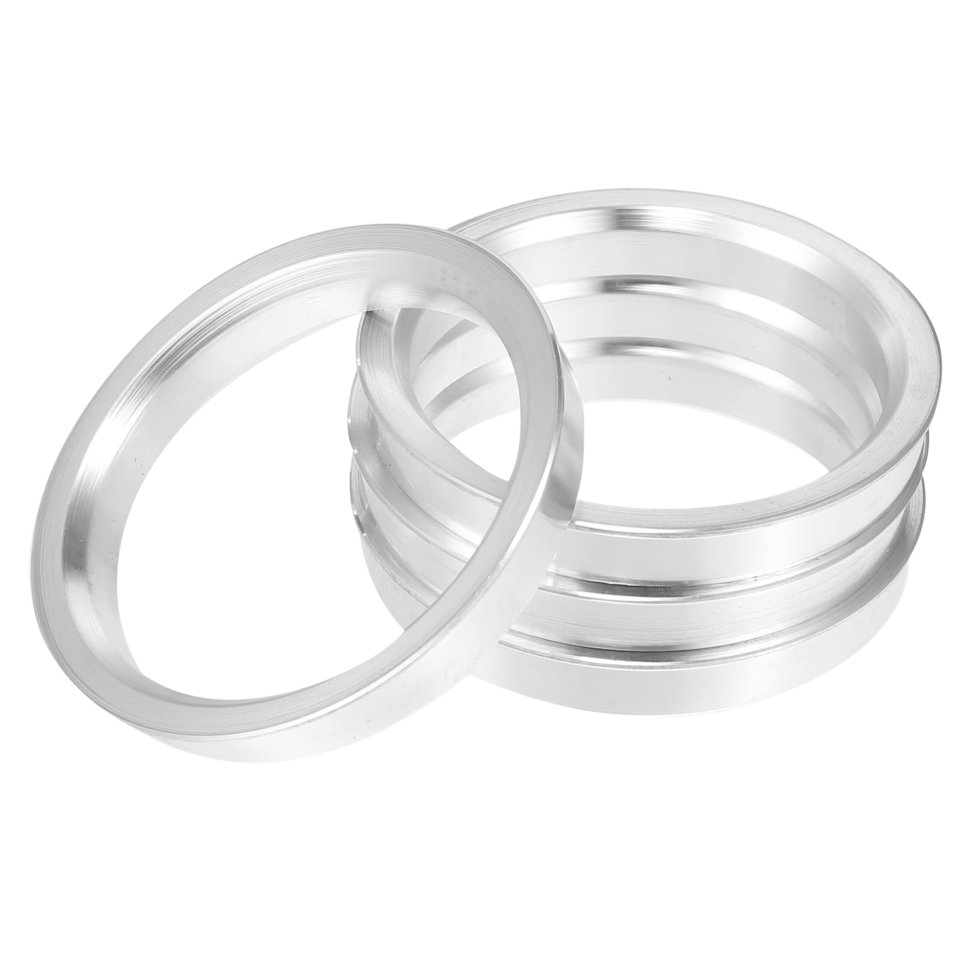 

uxcell Центровочное кольцо, 2,8 дюйма (70.1 мм), 2,4 дюйма (60.1 мм), Центрированный по ступице 70.1-60.1mm серебряный