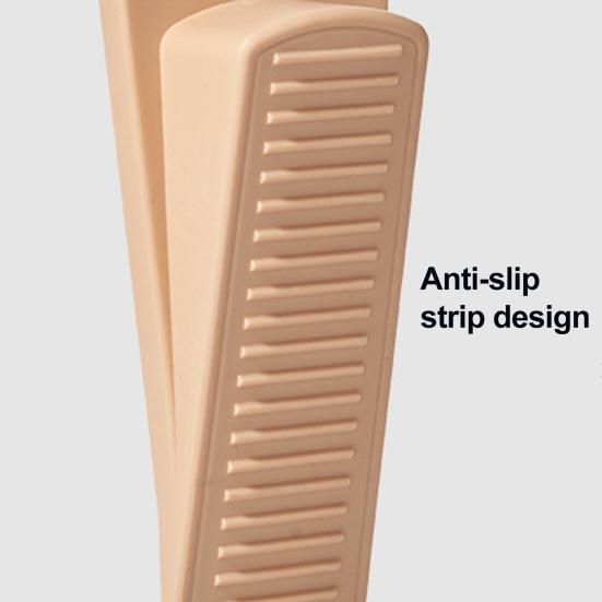 Yousheng 2Pcs Door Stoppers Wear Resistant Non-Slip Design Universal Easy to Install Home Safety Shock-Absorbent Door Wedge