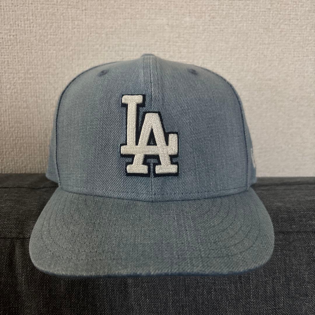 Used New Era LA Dodgers Baseball Cap Blue