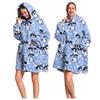 Kocobluza Lieve Hond Hond Oversized Warme Hoodie Deken Met Capuchon Winter