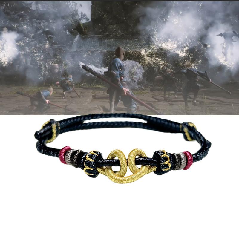 Wukong Black Myth Neutral Hand Woven Couple Bracelet Gift Leisure Accessories