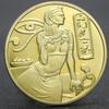Egyptian Queen Mother Pharaoh Commemorative Coin, Sphinx, Commemorative Medal, Pyramid, Cultural Commemorative Coin, Coin