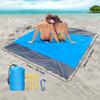 Esterilla de camping para exteriores, manta para picnic al aire libre, manta antiarena, alfombra de playa impermeable, alfombra de camping plegable.