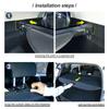 Car Trunk Cargo Cover for Jeep Grand Cherokee WK2 2014 2012 Accessories 2011~2021 Trunk Storage Partition Auto Interior Parts