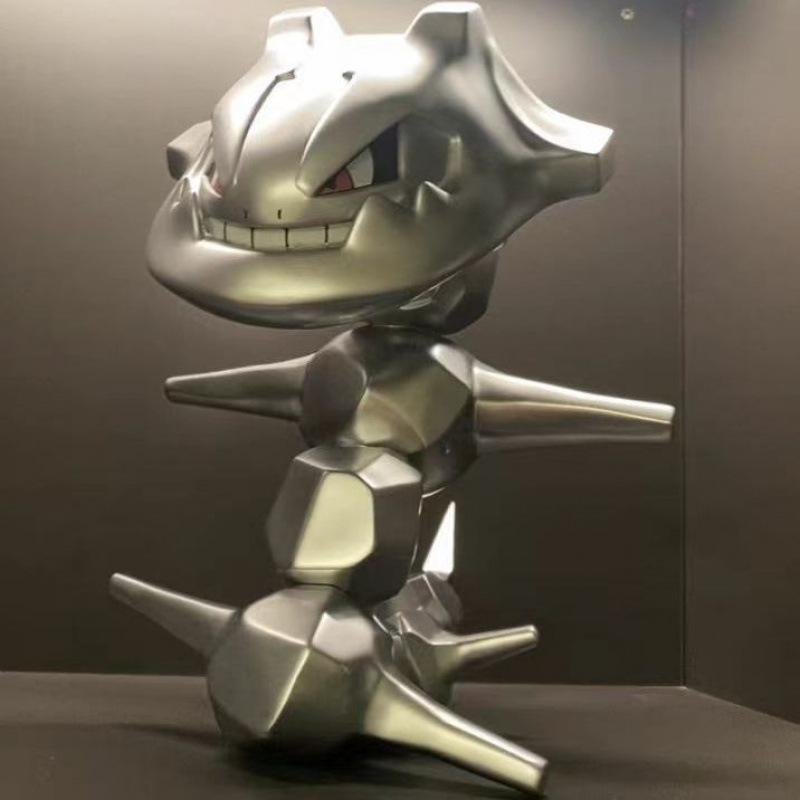 Big steel snake figure elf animation peripheral monster series model two-dimensional doll desktop ornament for gifts