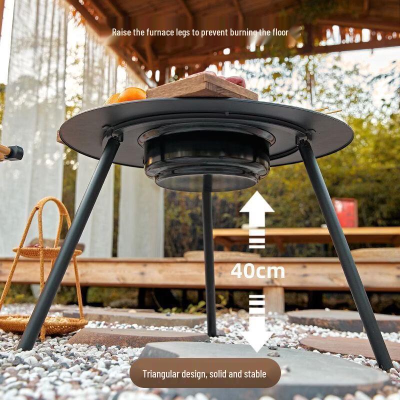Kashicong Brazier Tea Table & BBQ Grill Set