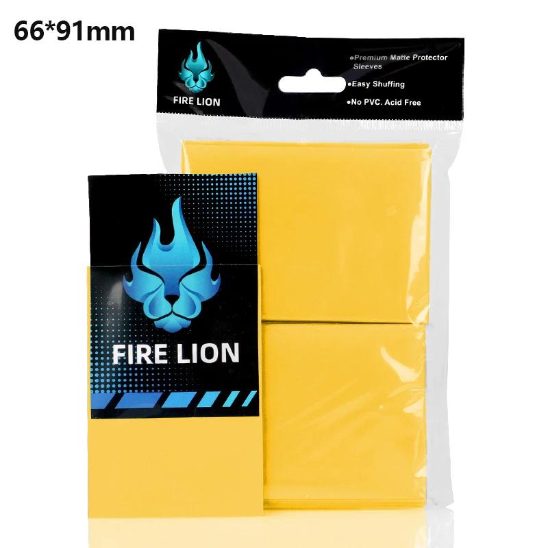 100PCS 66x91mm Matte Entertainment Card Sleeves Holder for TCG Cards Protector for MTG Card Sleeves Game Cards Frosted Sleeve