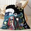 Christmas Nightmare Blanket Durable Comfort Suitable for Bed Couch Office Four Seasons Multipurpose Modern Style Gifts For Family Or Friends