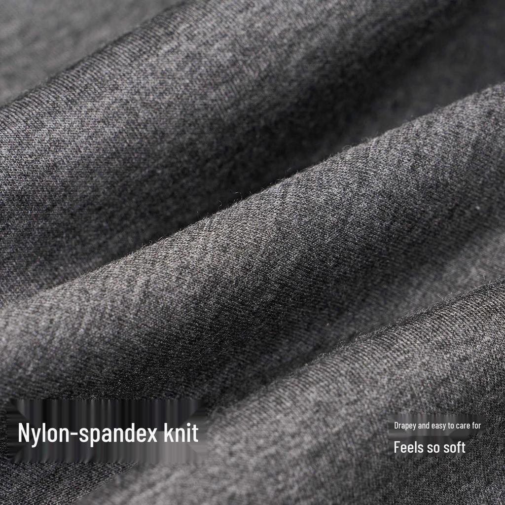 Petite Black Wide-Leg Maternity Pants - Non-Constricting for Spring & Autumn 2025