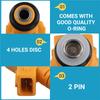 6PCS 0280155710 New Fuel Injector Nozzle For JEEP 87-98 CHEROKEE WRANGLER COMANCHE 4.0L