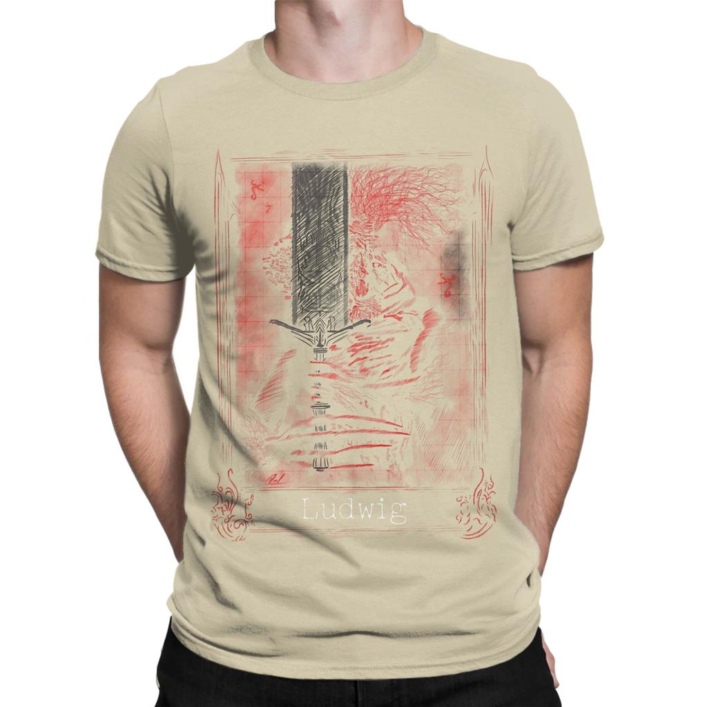 Das Heilige Klinge T-Shirt Sommer Bloodborne Trendige Coole T-Shirts Unisex Baumwolle Atmungsaktiv 4XL 5XL 6XL Top T-Shirts Kurzarm T-Shirt