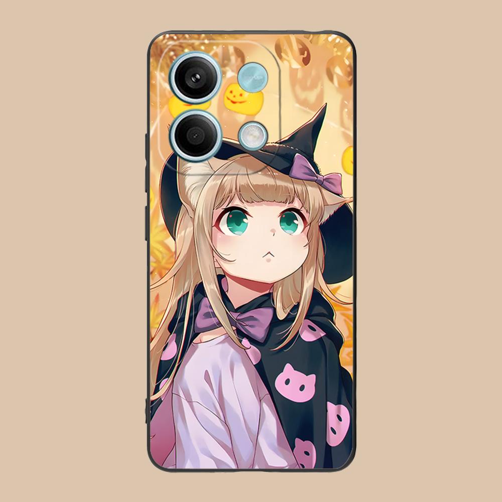 Anime Kinako Hara Mobile Phone Case for POCO F7 F6 F5 F4 F3 F2 Pro GT C75 C71 C65 C61 C40 Pro Ultra Colorful Printing Cover