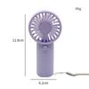 New Handheld/Stand Usb Rechargeable Portable Handheld Fan Cute Plastic Design Dual Use Summer Cooling Fan For Kids & Adults